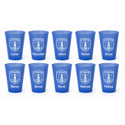 Fußballverein Partybecher mit Name, Logo oder Gesicht individuell gestaltbar flexibel