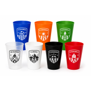 Fußballverein Partybecher mit Name, Logo oder Gesicht individuell gestaltbar flexibel