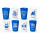Mehrweg-Partybecher mit wechselbaren Icons – bayerisches Festdesign für Volksfeste, Gartenpartys und Feiern, flexibel