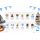 Mehrweg-Partybecher mit wechselbaren Icons – bayerisches Festdesign für Volksfeste, Gartenpartys und Feiern, flexibel