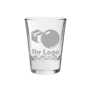Schnapsglas 30845 graviert mit Logo / Text
