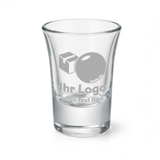 Schnapsglas 30835 graviert mit Logo / Text