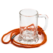 Schnapsglas mit Henkel 30820 4cl graviert mit Logo / Text
