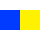 blau gelb